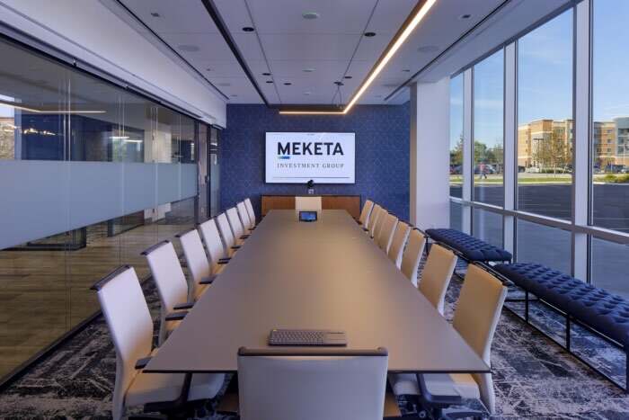 Meketa 辦公室裝修設計項目，確保對新的辦公室栩栩如生